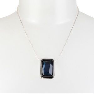 Robert Lee Morris Soho Silver Tone Stone Necklaces